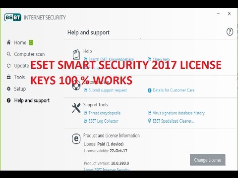Eset nod32 free license key 2019